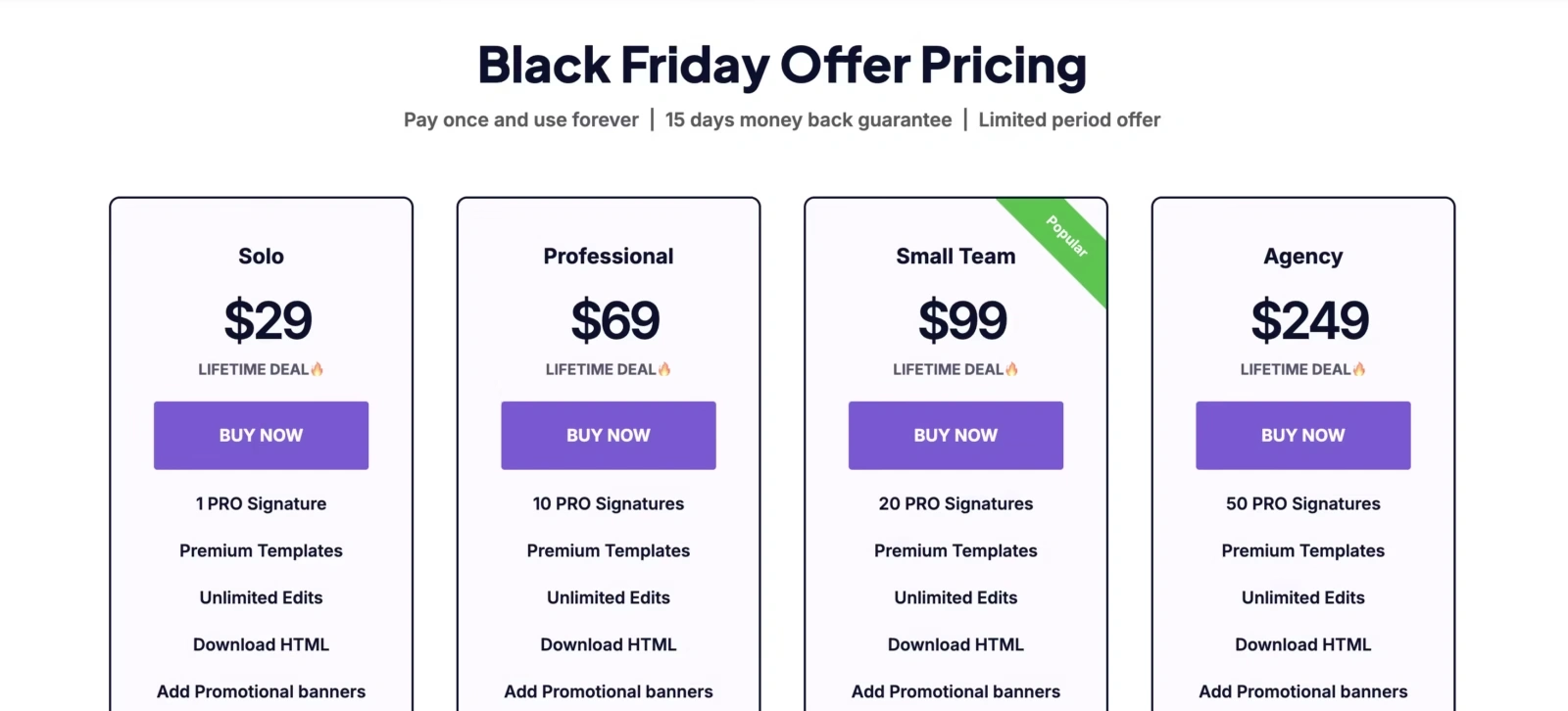 SyncSignature Black Friday 2025