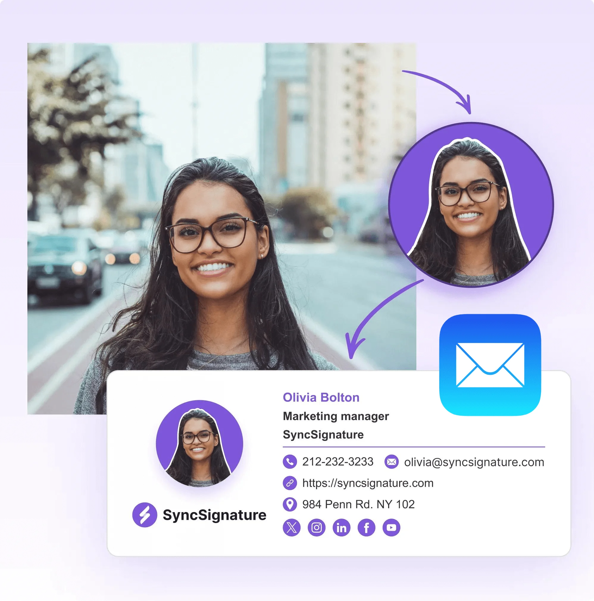 Email Signature Generator for Apple Mail