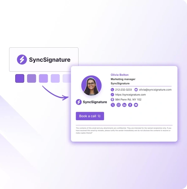 Yahoo signature templates