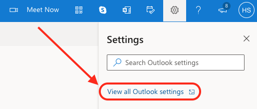 steps showing Changing your branded professional email sign in Outlook 365​