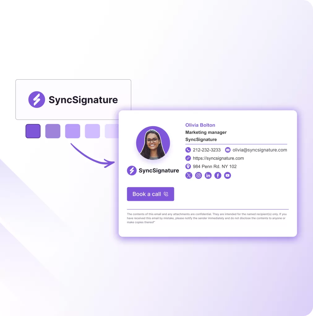 Free Outlook Signature Generator SyncSignature